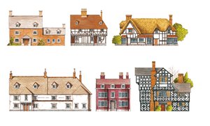 Great Britain. Countryside houses by Fernando Aznar Cenamor